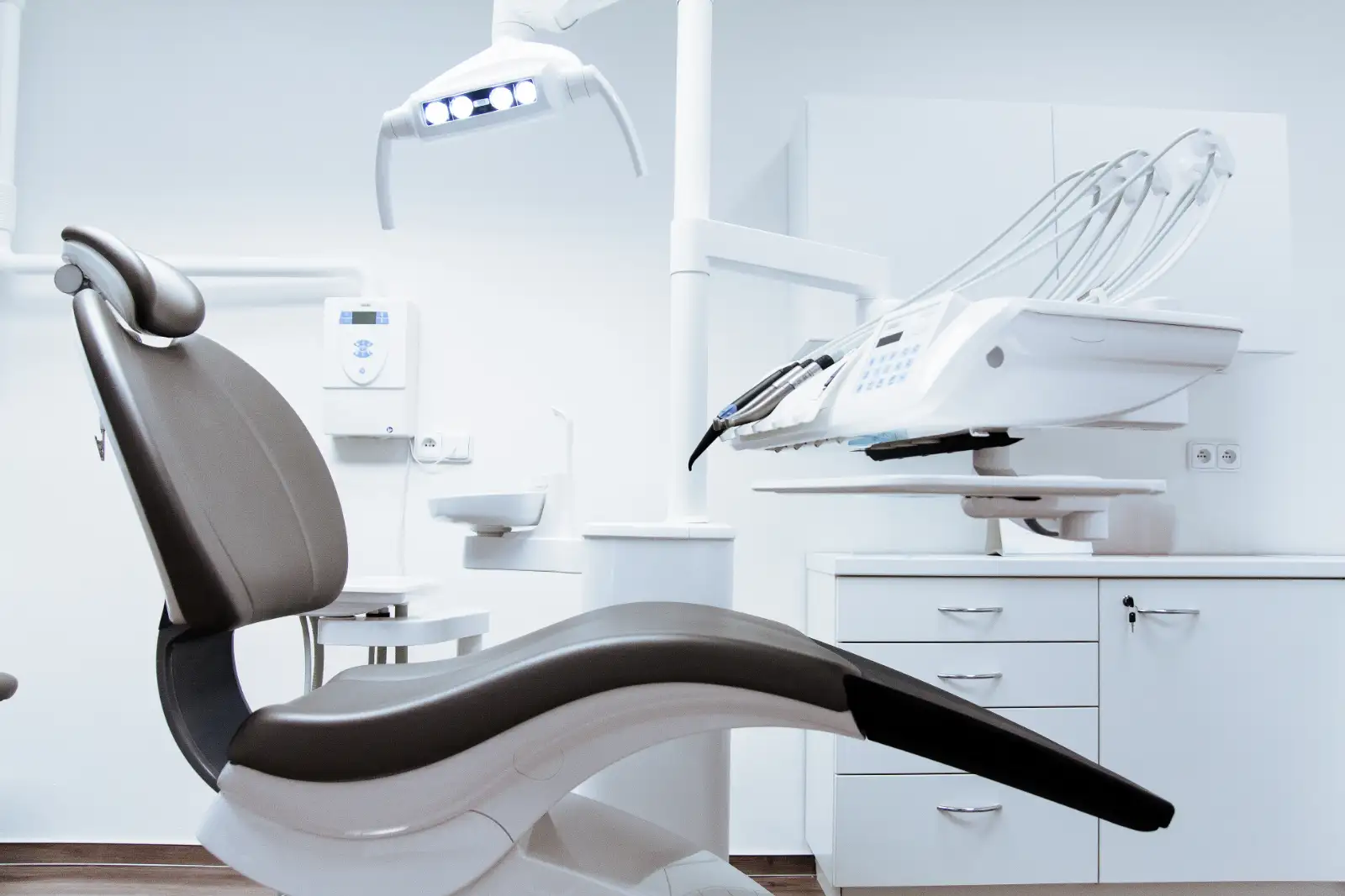A treatment room at Rivermark